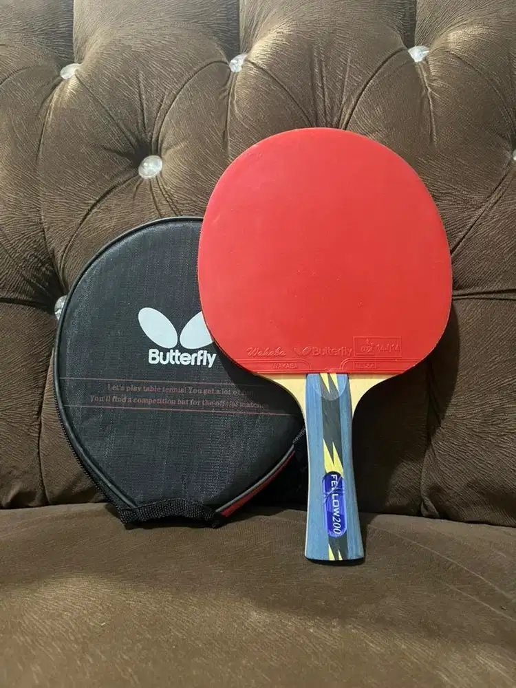 DI JUAL BET BUTTERFLY PING PONG/TENIS MEJA beserta sepatu tinggi cowo