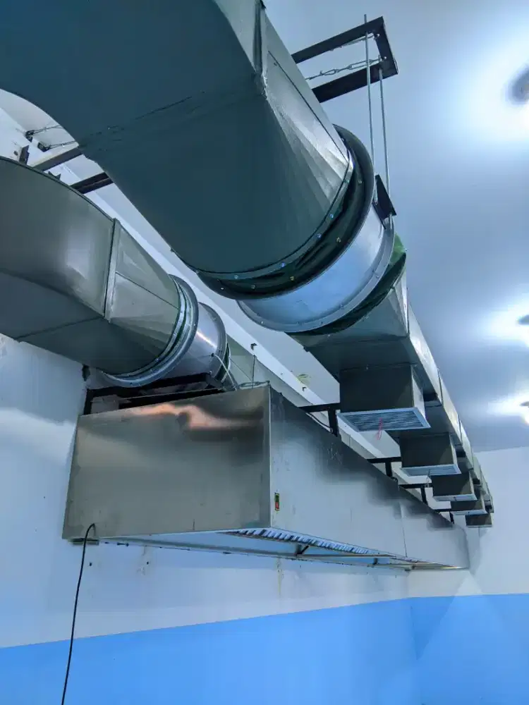 Jasa Instalasi Ducting Exhaust -supply dan Kitchen Hood