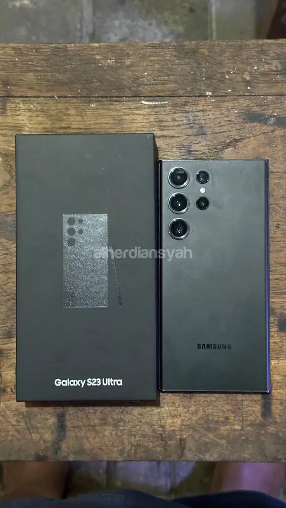 SAMSUNG GALAXY S23 ULTRA 5G 12/256 SEIN RESMI PHANTOM BLACK