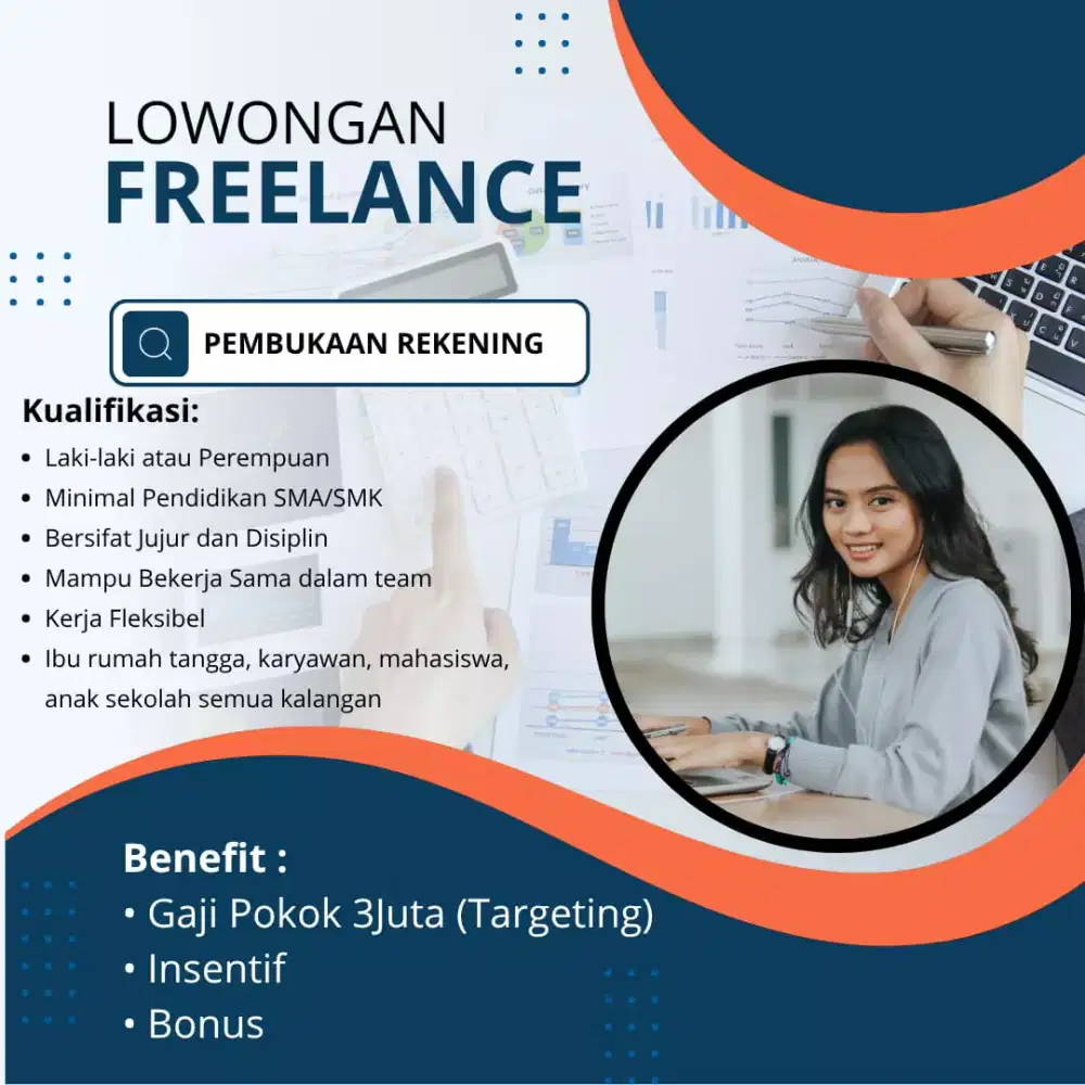 Frelance admin perbankan