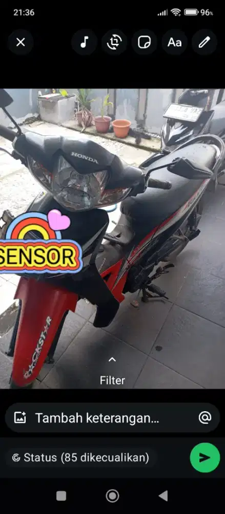 Motor Honda Revo 2011