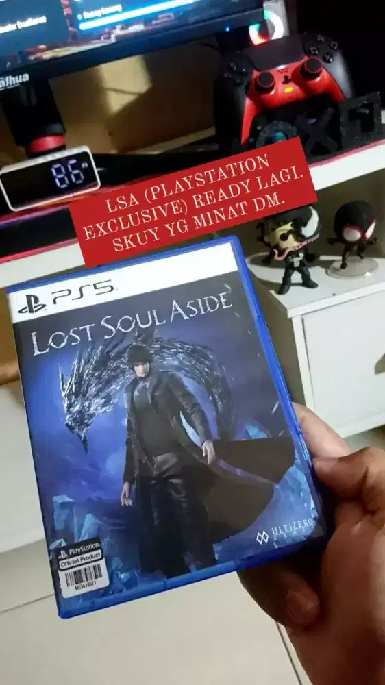BD/Kaset PS5 Lost Soul Aside (PS5 Eksklusif) seken fullset like new
