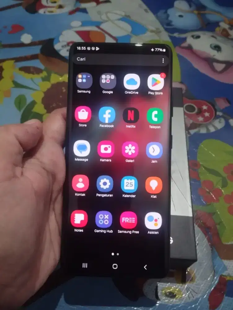 samsung s21 ultra, ram 12/256Gb, fullset ori sein. Like new!