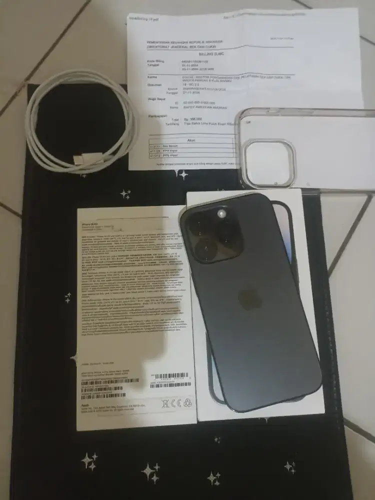 iPhone 14 pro 256 gb resmi beacukai