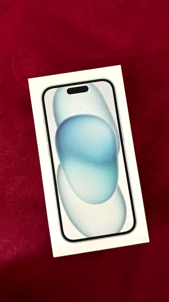 Iphone 15 Blue 256 Gb Resmi Ibox Segel baru