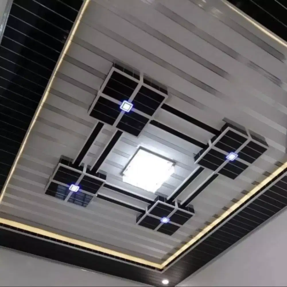 Plafon PVC terpasang