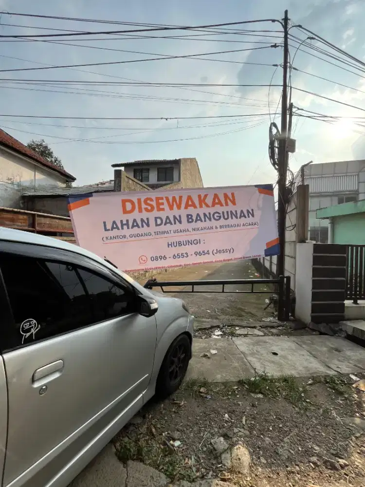 Dijual / Disewa Lahan+Bangunan ex Cafe di Kota Bogor, Jawa Barat