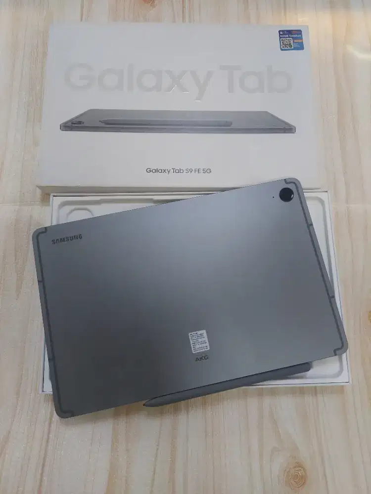 Samsung Tab S9 FE 5G 6/128 Gb Second Resmi Mulus