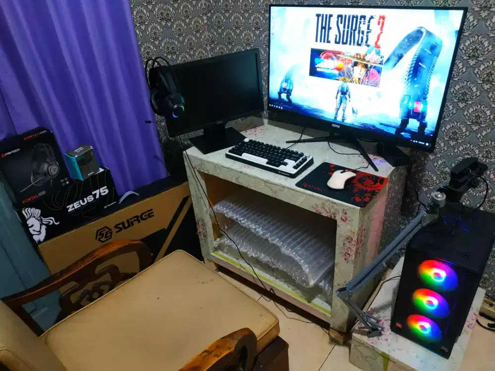 Komputer pc fullset siap pakai