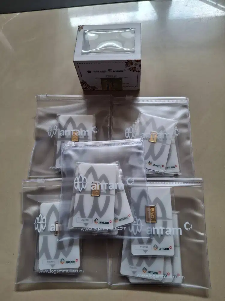 Dijual Emas Antam 1gr, 2gr & 3gr Baru RM 2026 Certieye