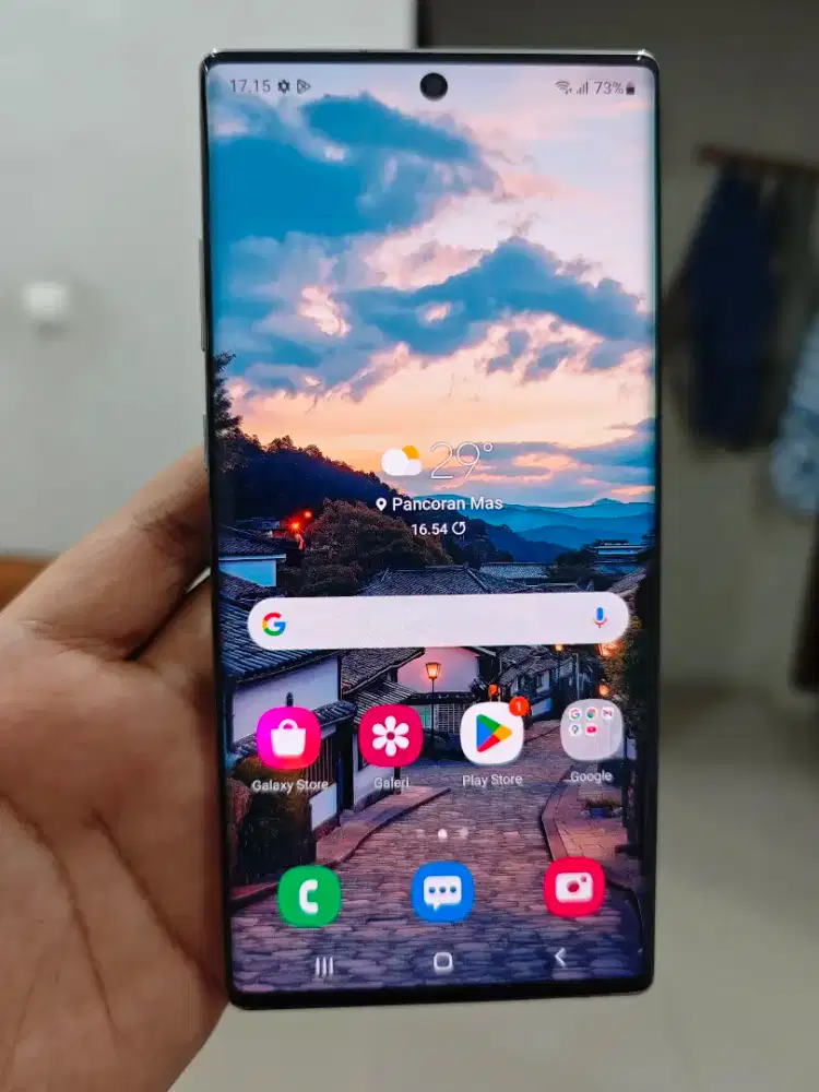 Samsung note 10 plus 12/256gb murah normal