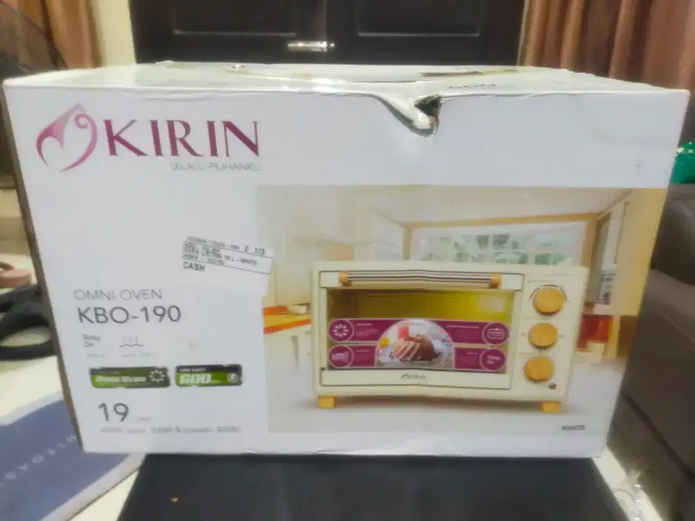 Jual oven merk kirin .barang baru
