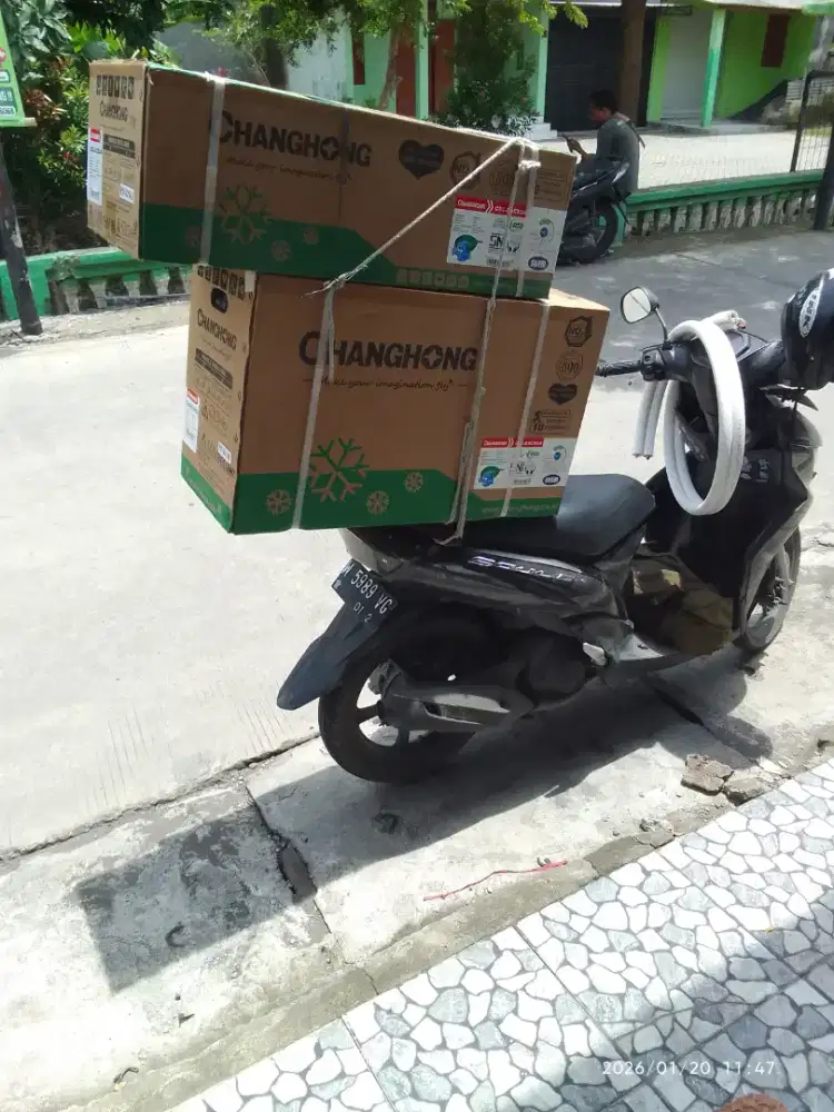 Jual AC baru 1/2-2pk