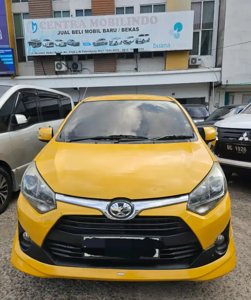 Agya TRD 1.2 matic 2018 istimewa dp 15 jt