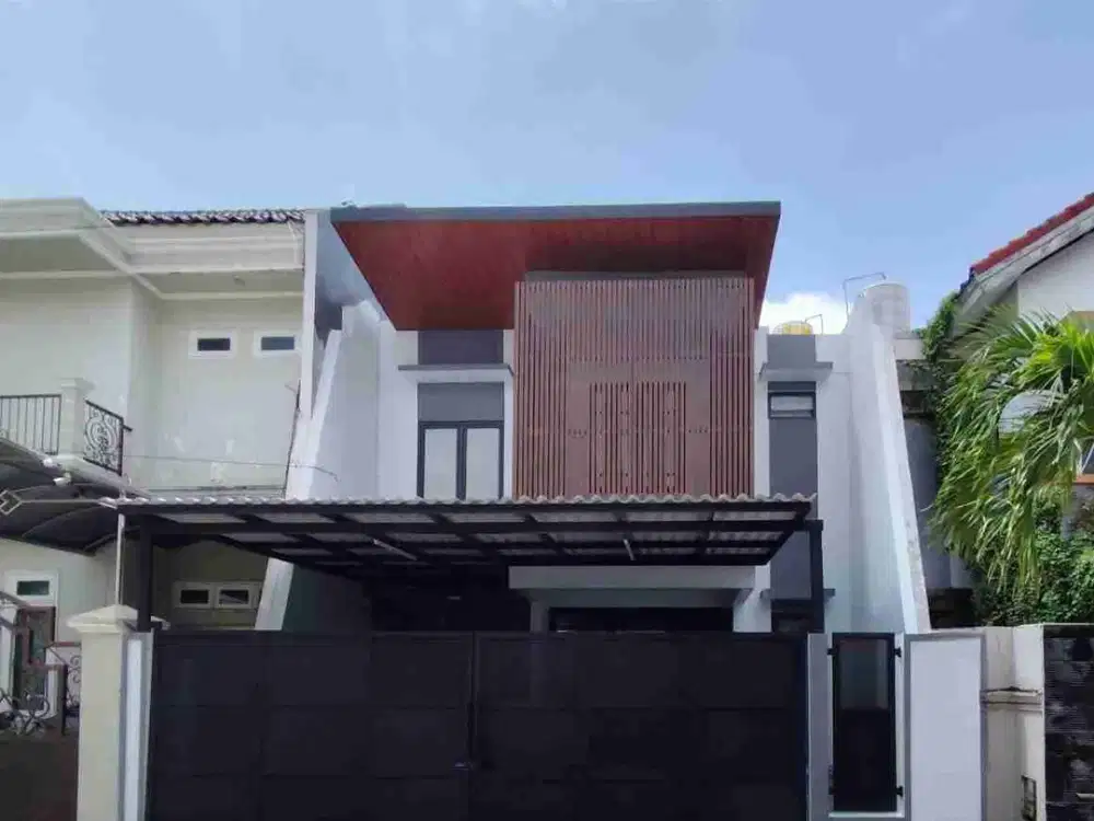 Rumah Baru 2 Lt daerah Elit Di Dharma Husada dekat Galaxy mall dan Unair