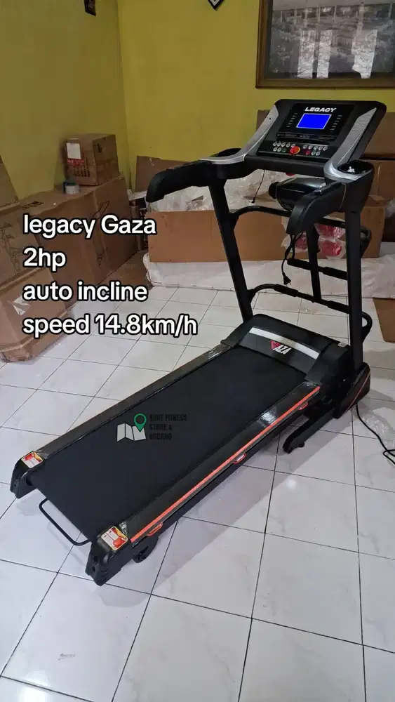 ALAT Fitness Treadmill Auto Incline Power 2HP LEGACY GAZA