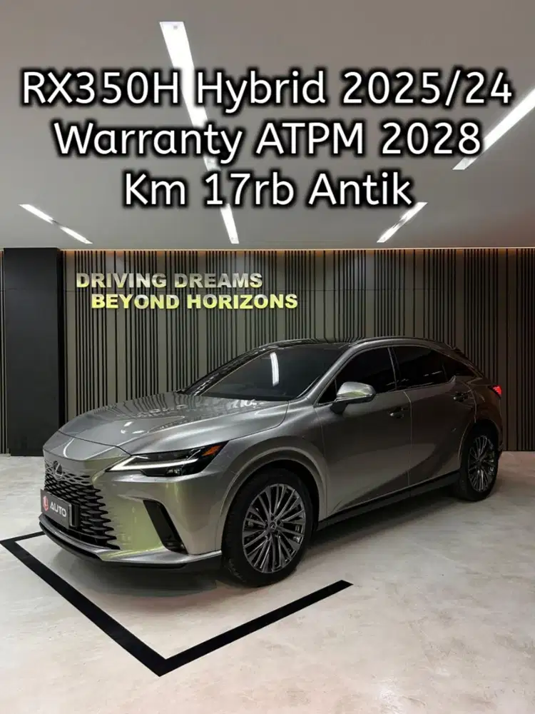 Lexus RX350H Hybrid 2024 Abu2 Met Km17rb Sonic Titanium
