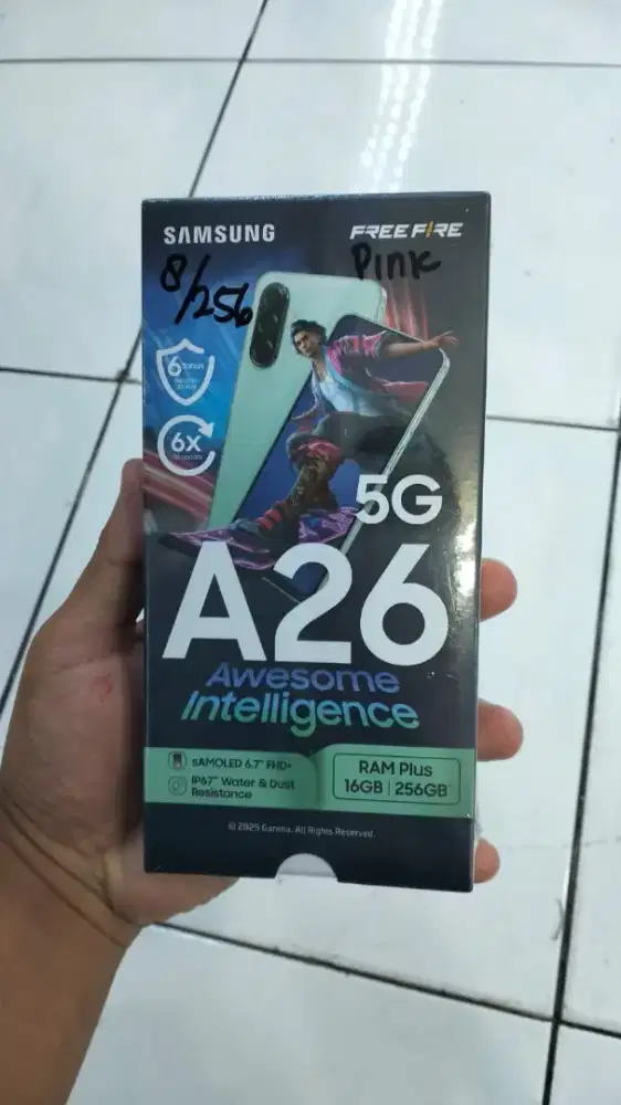 Samsung a26 5G (8/256) new spesial promo
