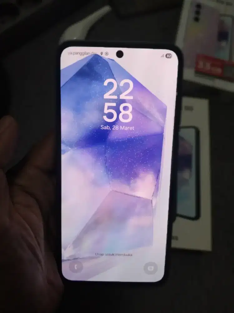 SAMSUNG A55 12/256 || LIKE NEW || MULUS || NO MINUS