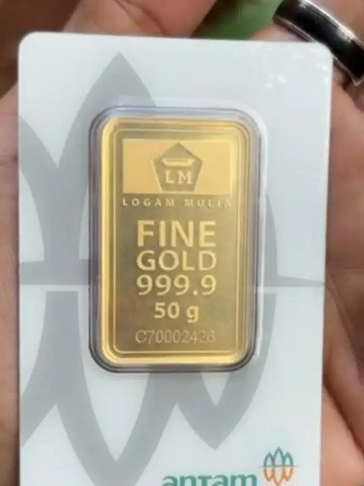 DIJUAL CEPAT LOGAM MULIA ANTAM 50gr