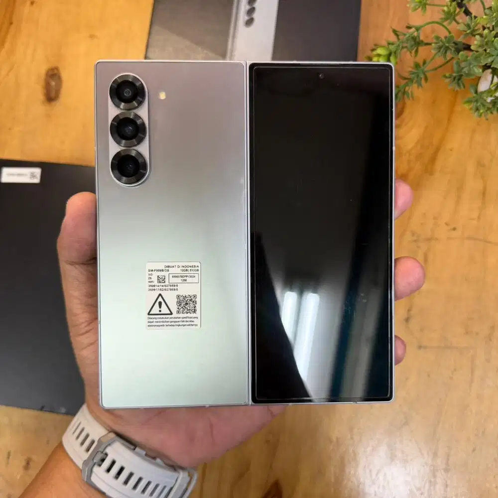 Samsung Z Fold 6 5G Silver shadow Super Mulus ex resmi SEIN
