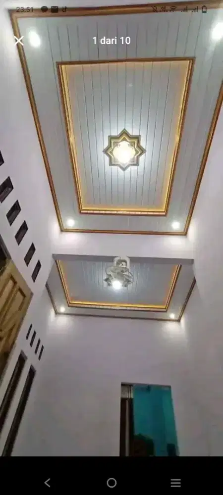Plafon pvc rumah