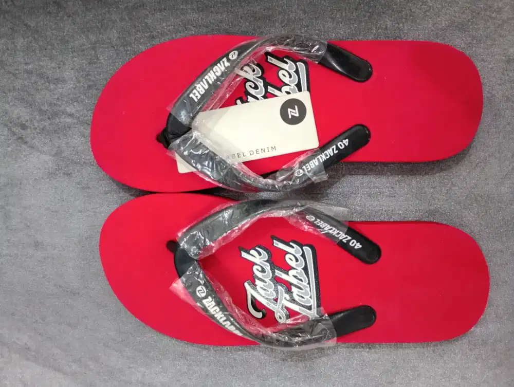 Sandal jepit pria distro ZackLabel