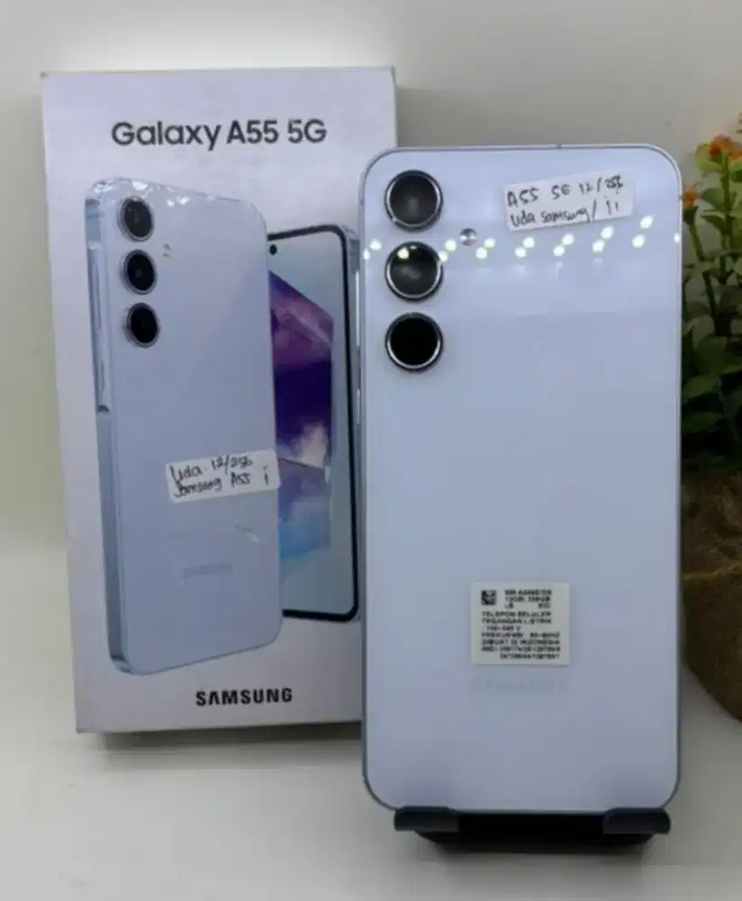 samsung galaxy a55 ex resmi mulus 12/256gb