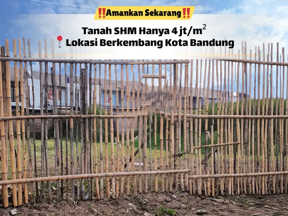 Tanah 271 m² Buahbatu Harga 4 Juta/m²