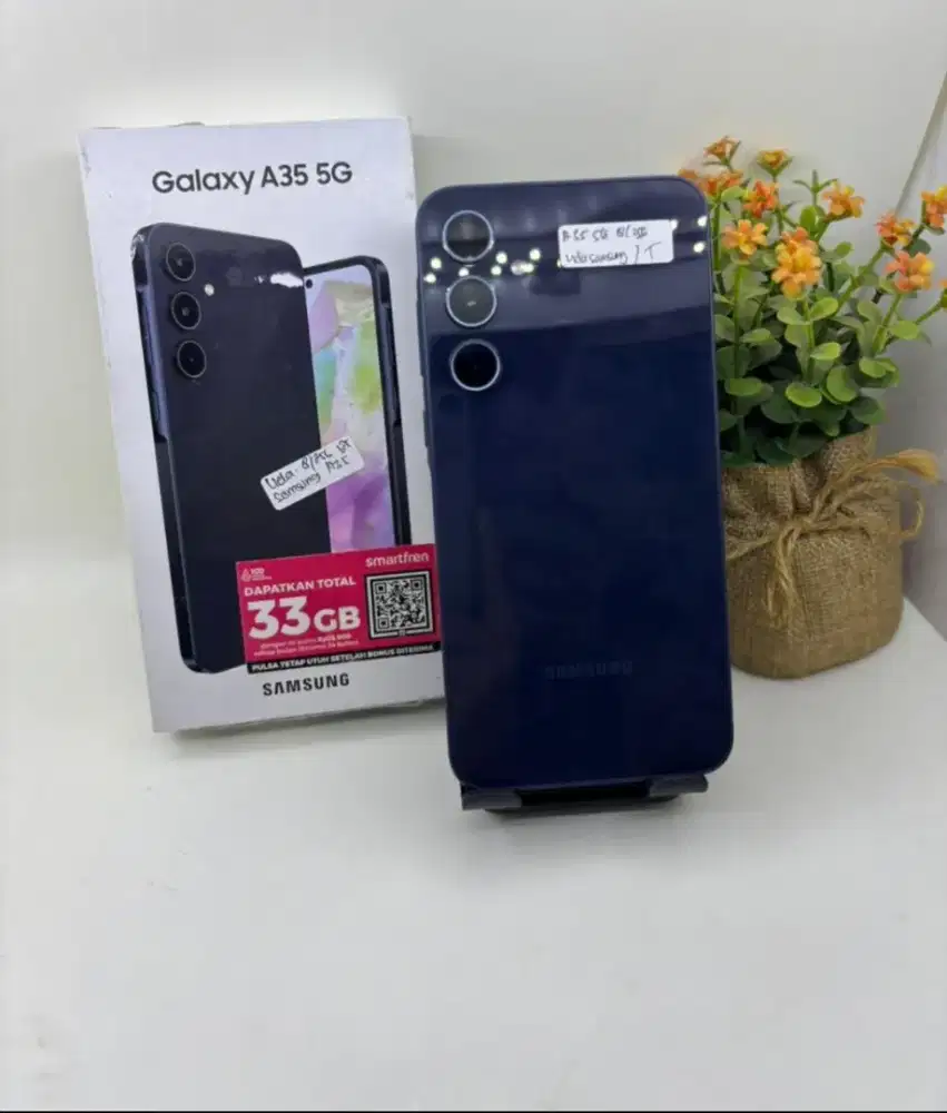 samsung a35 5g mulus 8gb 256gb lengkap