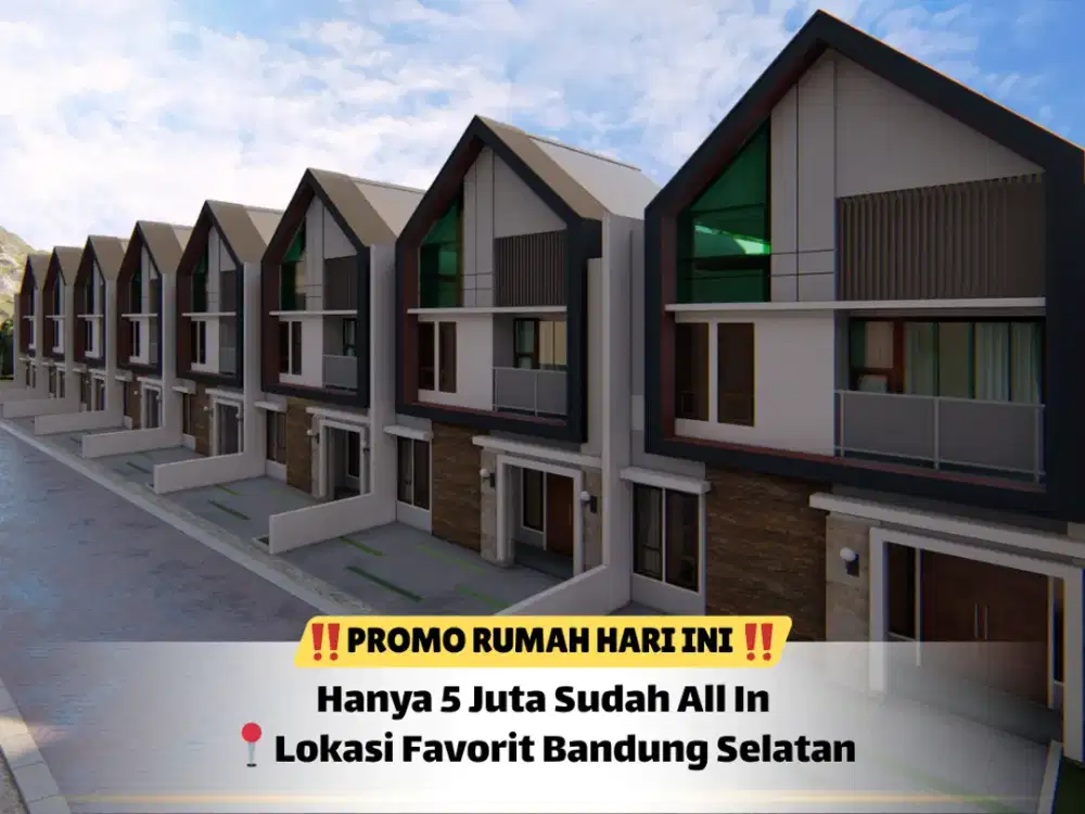 Rumah Baru Promo 5 Juta All In Soreang