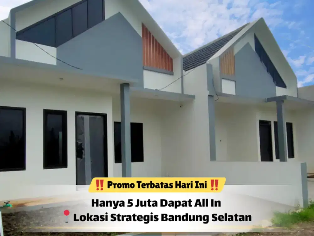 Rumah Murah Bandung – 5 Juta All In!
