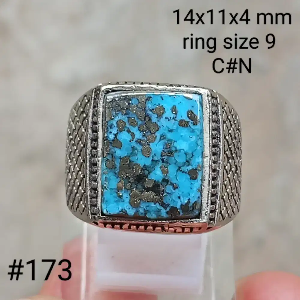 Batu natural tourquise @150k