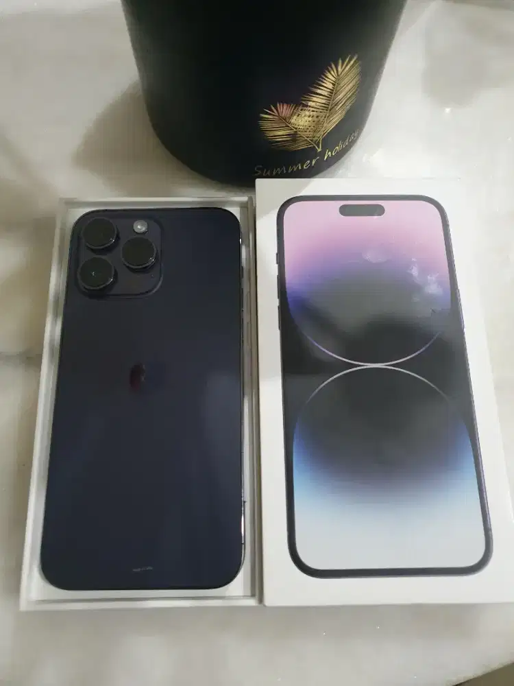 Iphone 14 Pro max 256 bh80% mulus perfect ex ibox