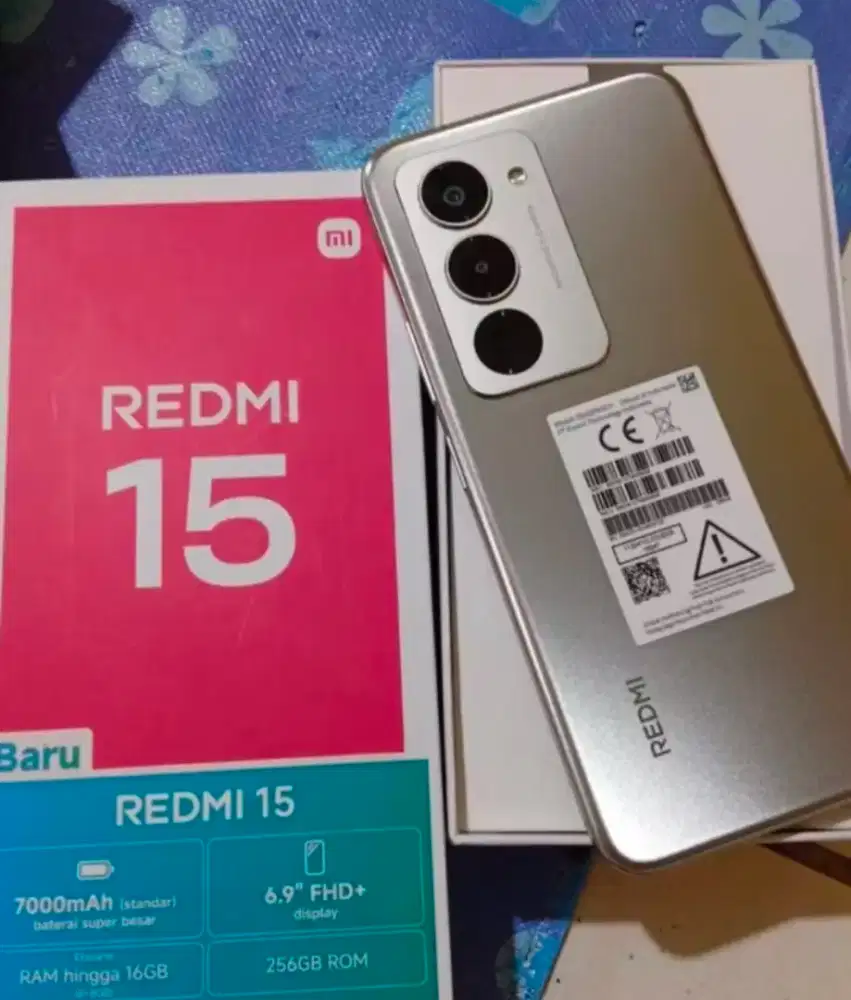 Redmi 15 NFC 8+8/128 (Resmi)