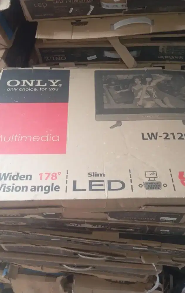 Dijual tv baru banting harga