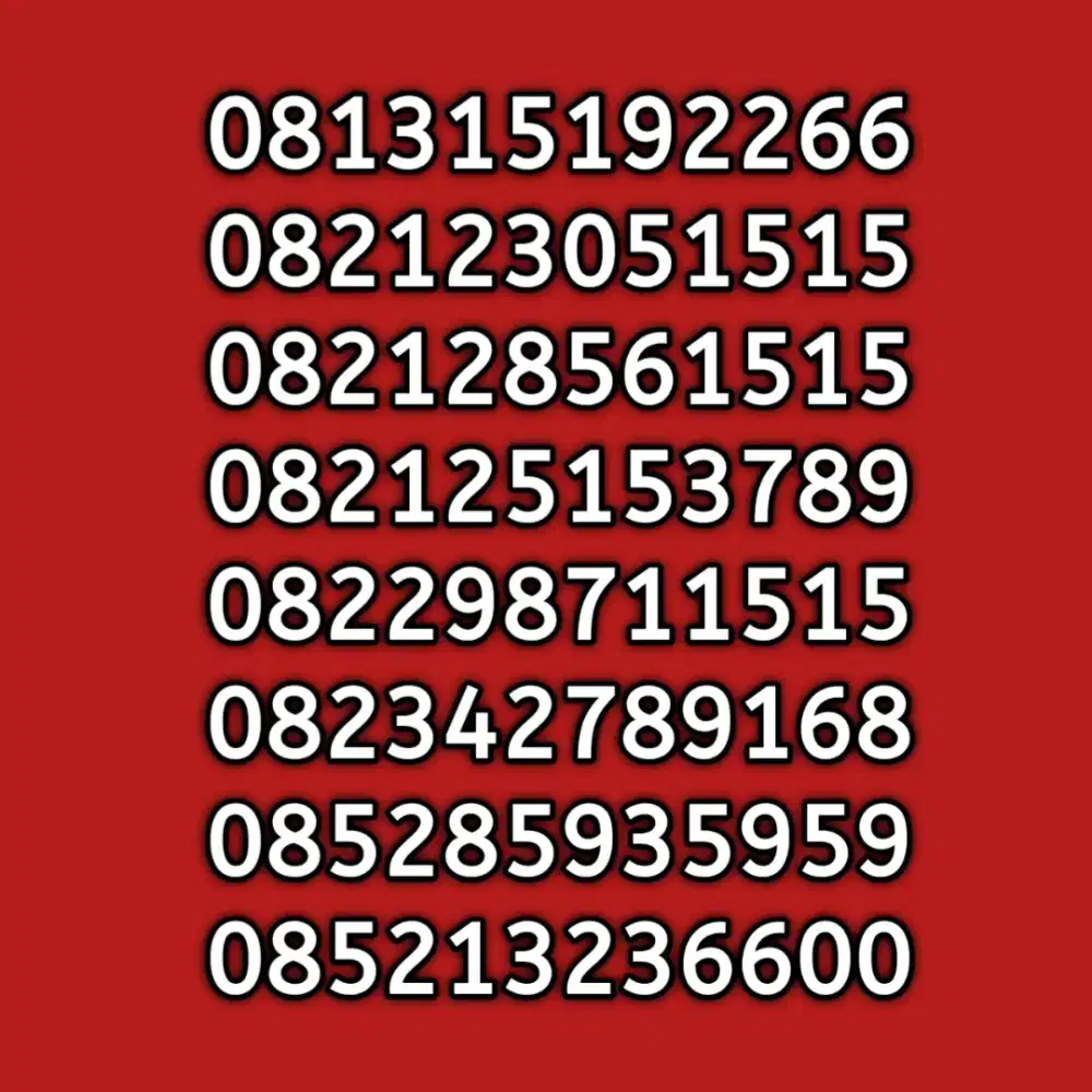 nomor cantik telkomsel simpati as