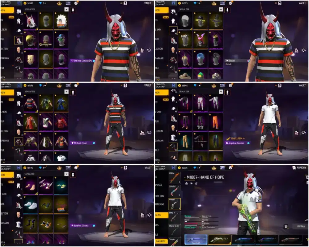 Jual akun ff aman dan amanah