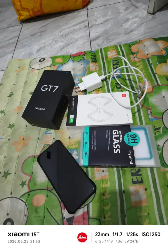 Realme GT 7 12/256 GB fullset original garansi panjang 2027