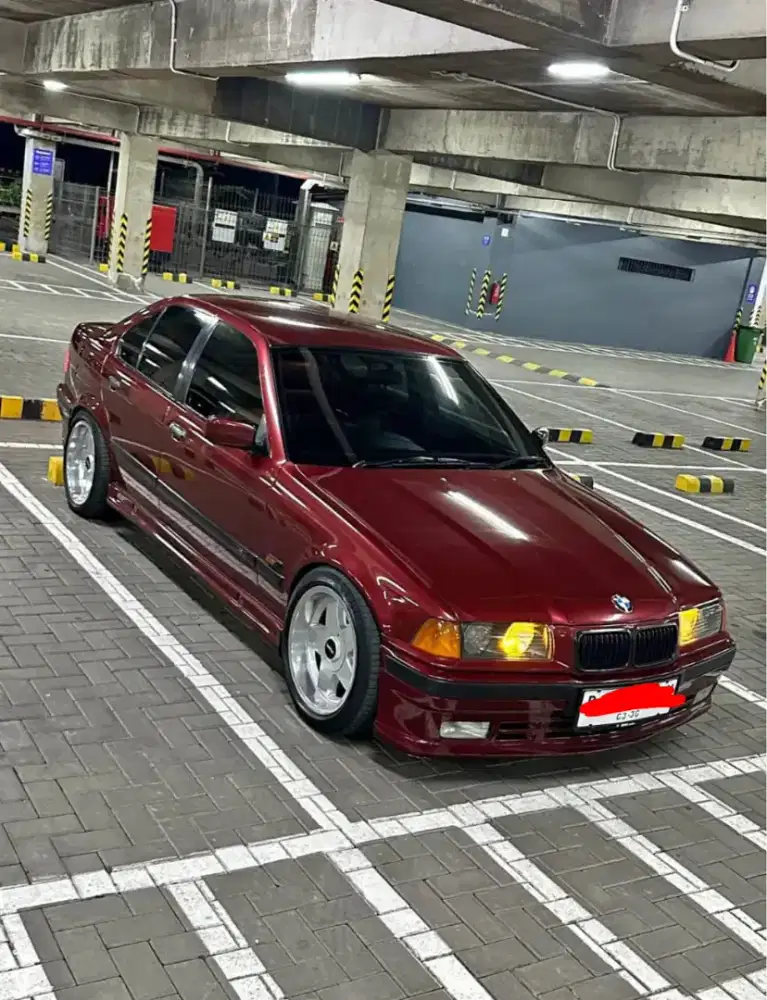 BMW E36 320i MT 1995, Calypso Red (Siap Pakai, No PR)