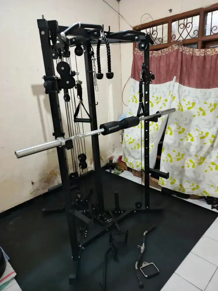 Alat olahraga dual cablecross bodymaster