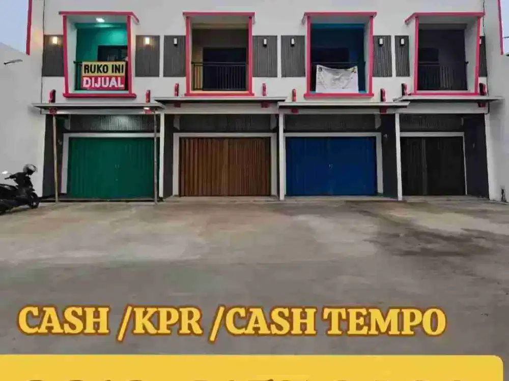 RUKO  MULAI 1.7M- 1.97 M DIJAGAKARSA JAKARTA