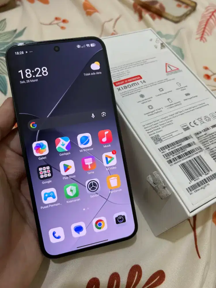 Xiomi 14 12/256gb Resmi Fulset.