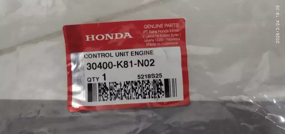 ECU Honda Beat FI