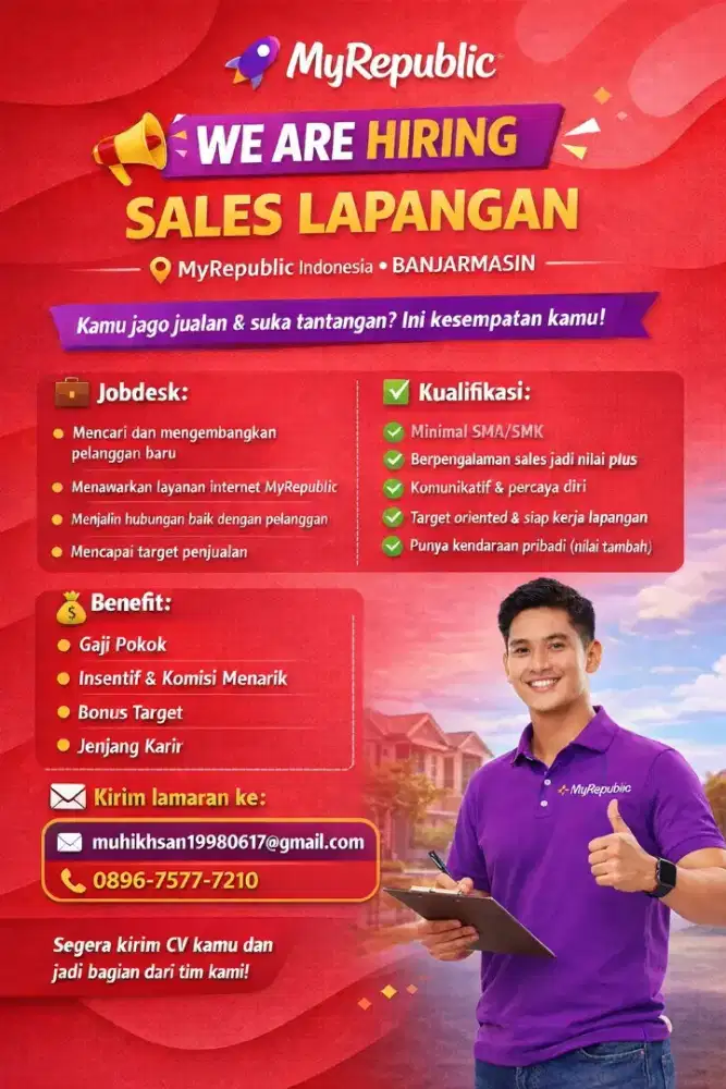 sales lapangan my republic