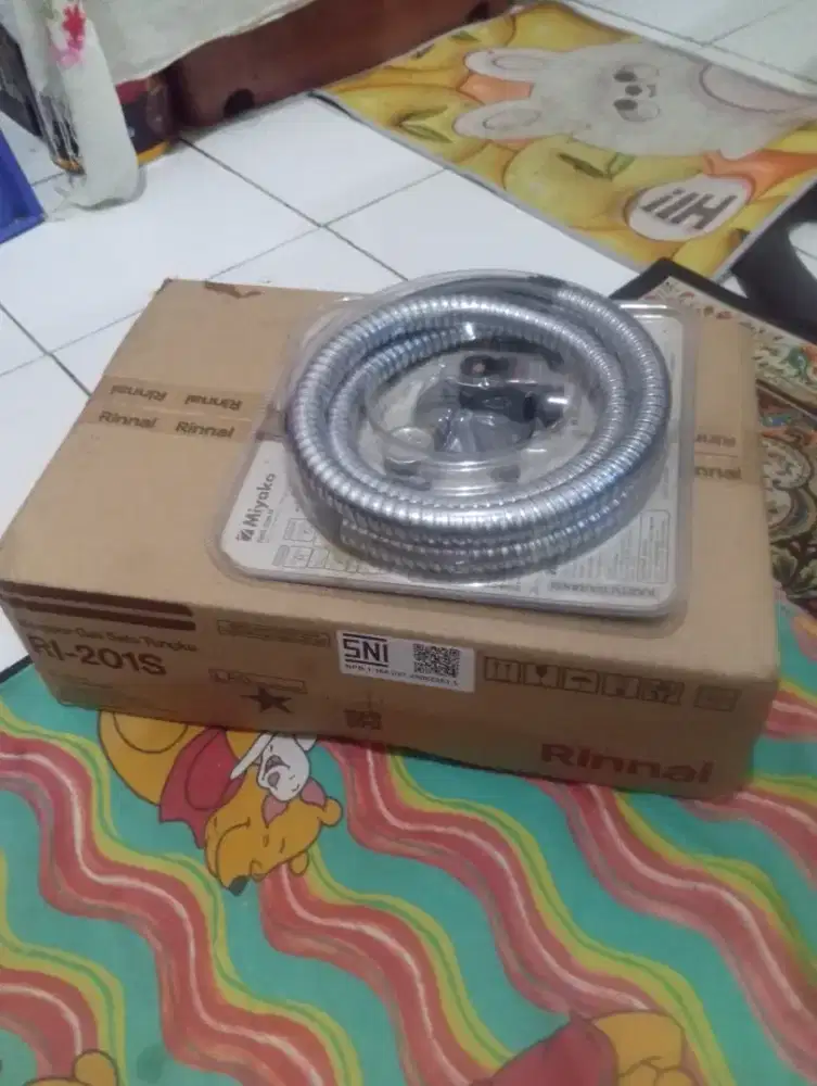 Kompor dan slang regulator