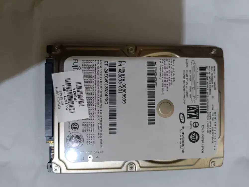 Harddisk 2.5in Fujitsu 320Gb