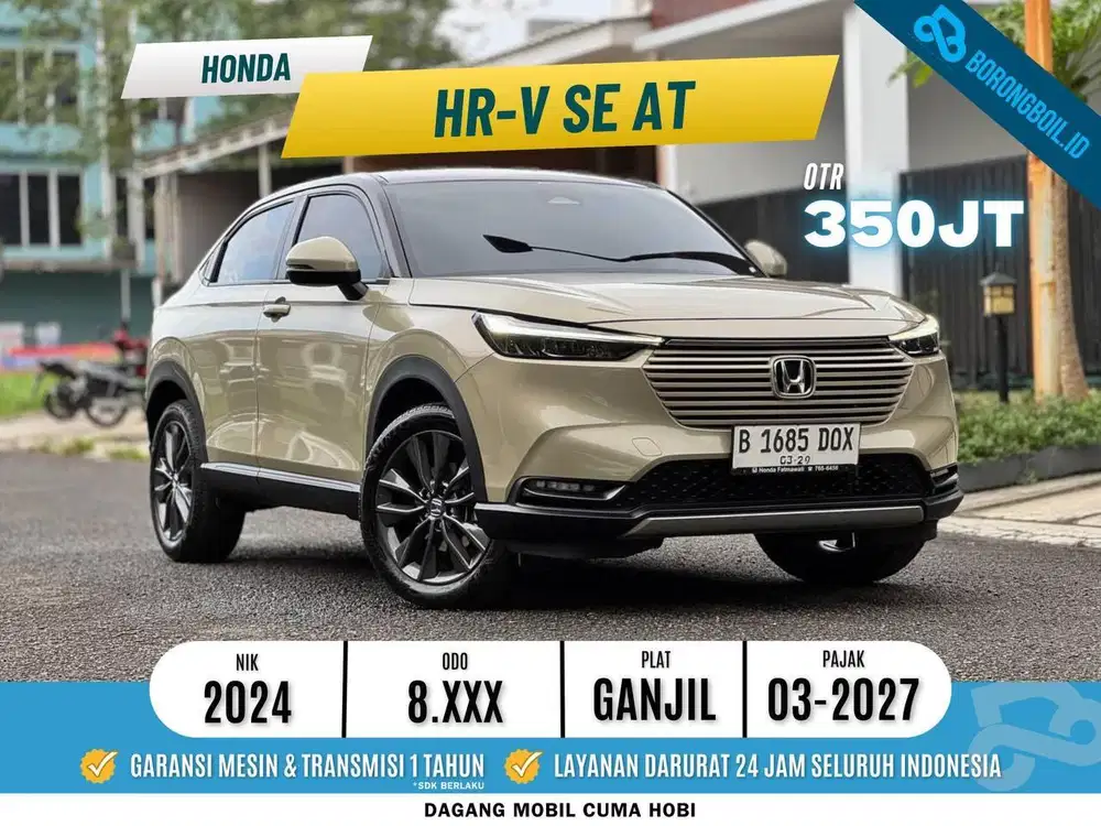 Hatchback Super Keren | Honda HRV SE Metik 2024 Sand Khaki