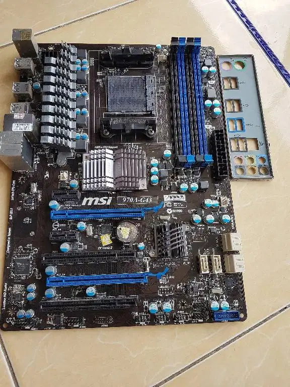 Motherboard MSI 970A-G43 AMD AM3+ FX Series