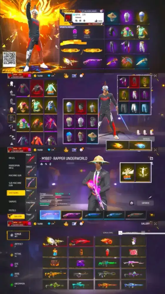 JUAL AKUN FF MURAH AMAN DAN TERPERCAYA